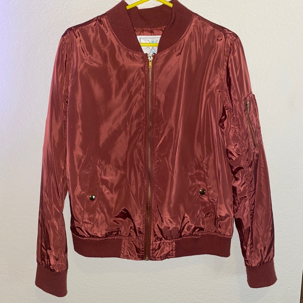 Pink Bomber Jacket